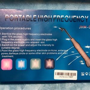 Portable High Frequency Light facial treatment JHM-08A